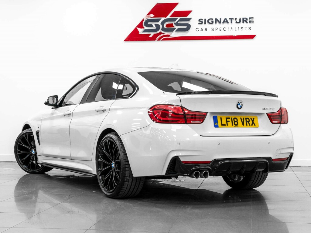 BMW 4 Series Coupe White #3