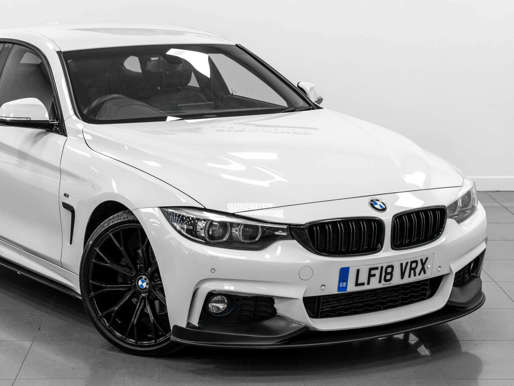 BMW 4 Series 3.0 430D M Sport White #9