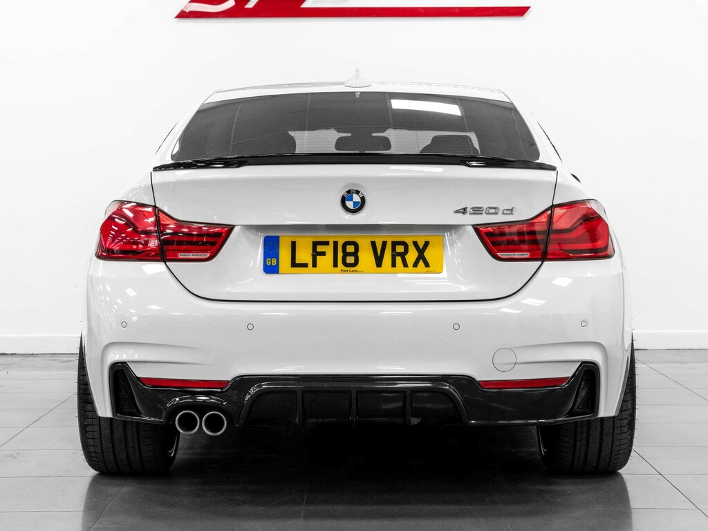 BMW 4 Series Coupe White #6