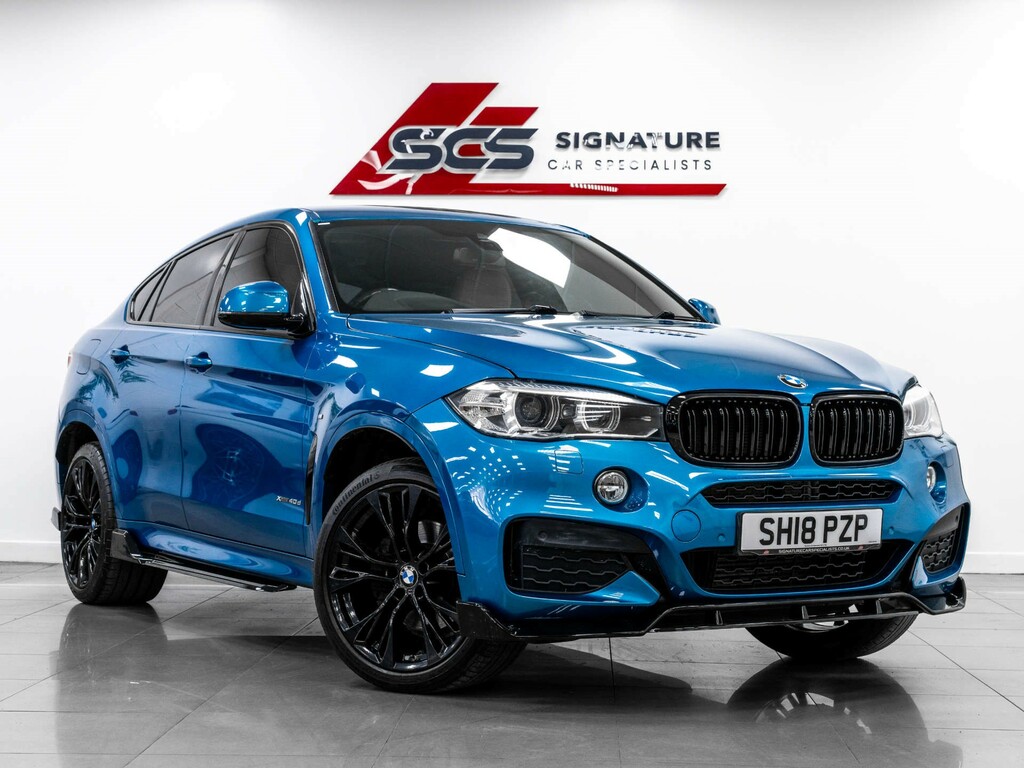 BMW X6 Suv Blue