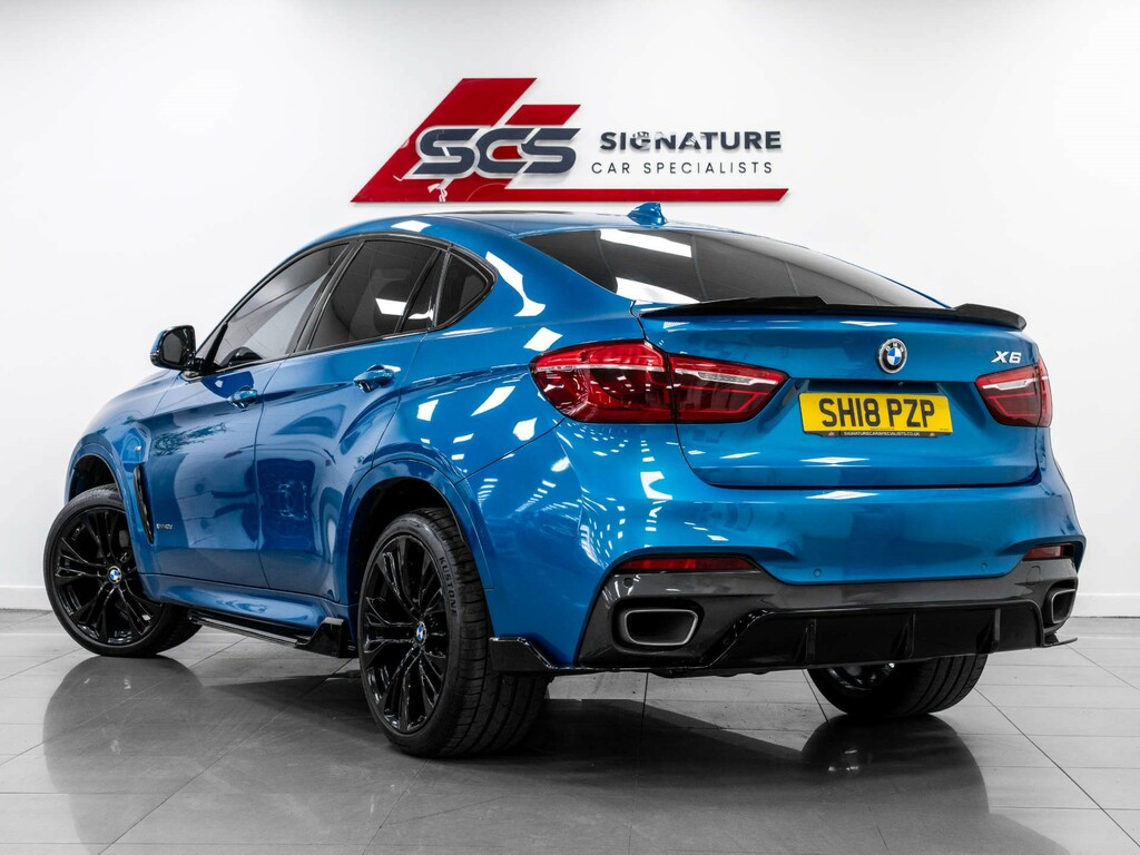 BMW X6 Suv Blue #3