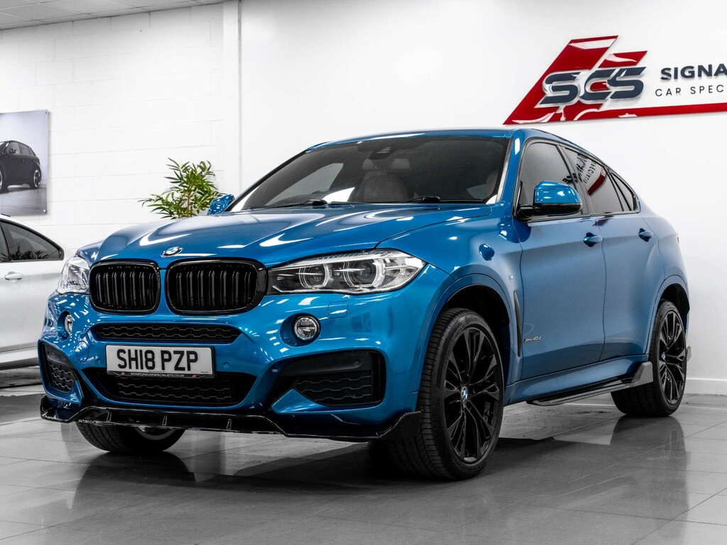BMW X6 Suv Blue #2