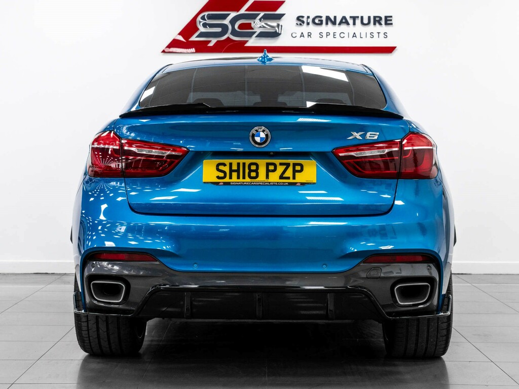 BMW X6 Suv Blue #6