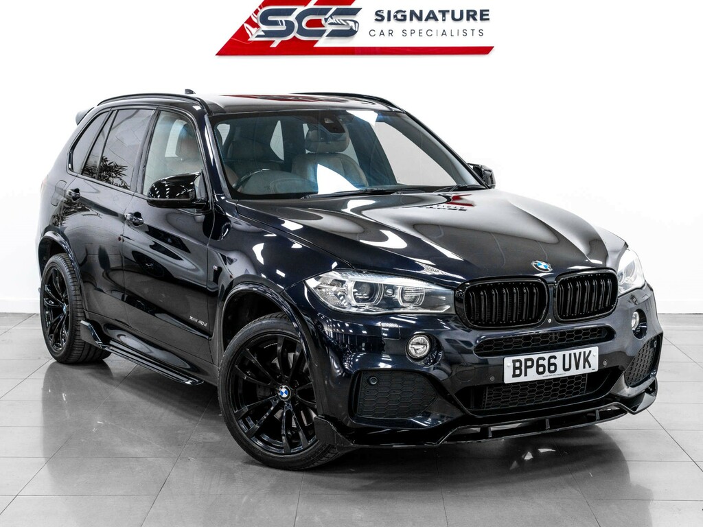 BMW X5 Xdrive40d M Sport 7 Seat White #7