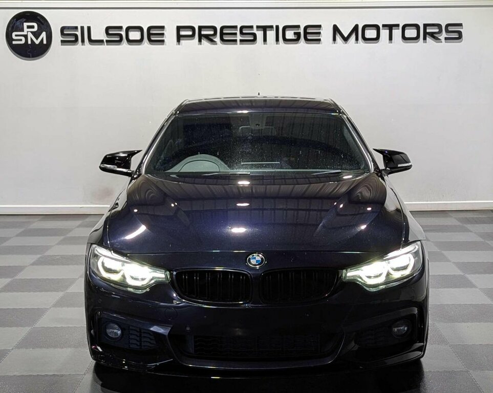 BMW 4 Series For Sale In Bedford YK67DRR Black #3