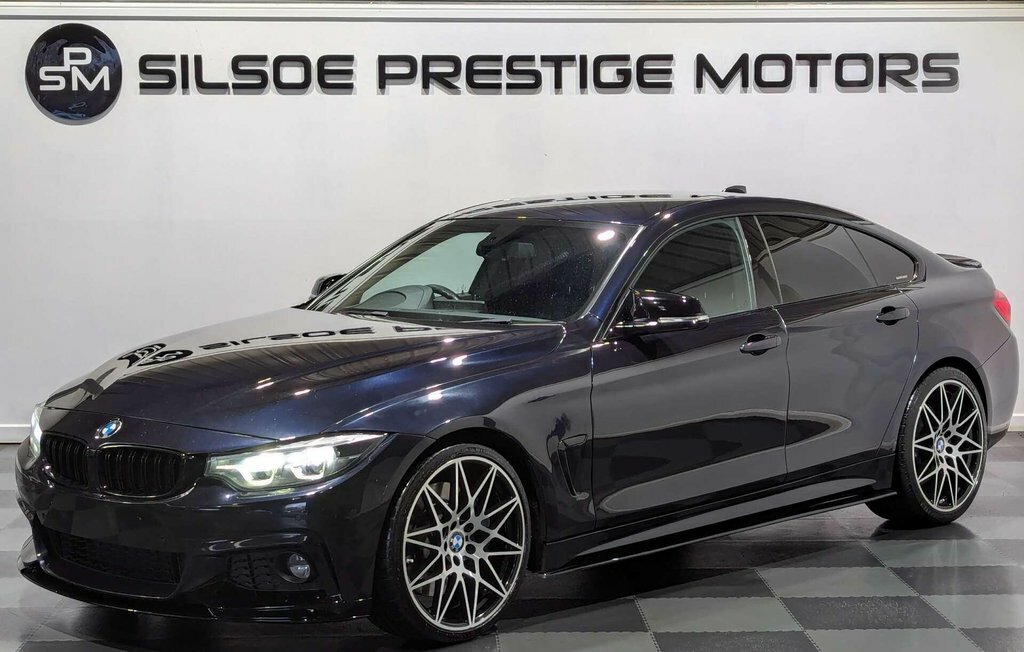BMW 4 Series For Sale In Bedford YK67DRR Black #4