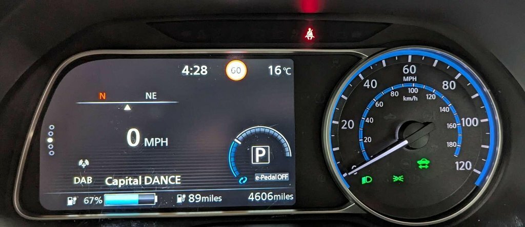 Nissan Leaf Hatchback Grey #26