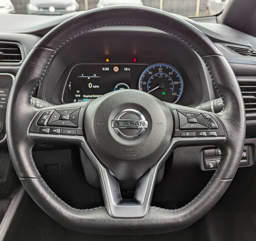 Nissan Leaf Hatchback Grey #24
