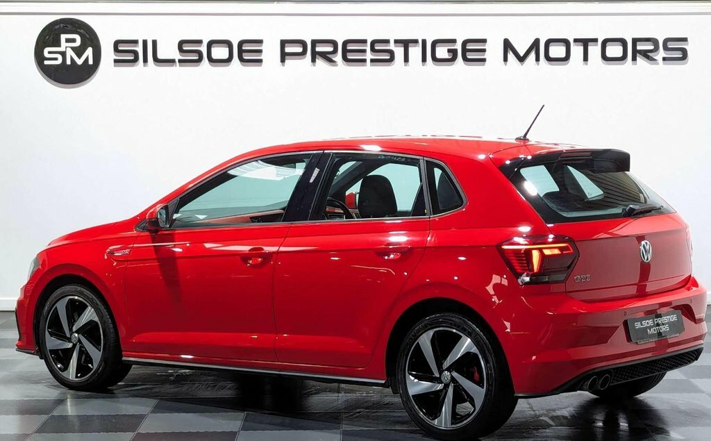 Volkswagen Polo Hatchback White #4