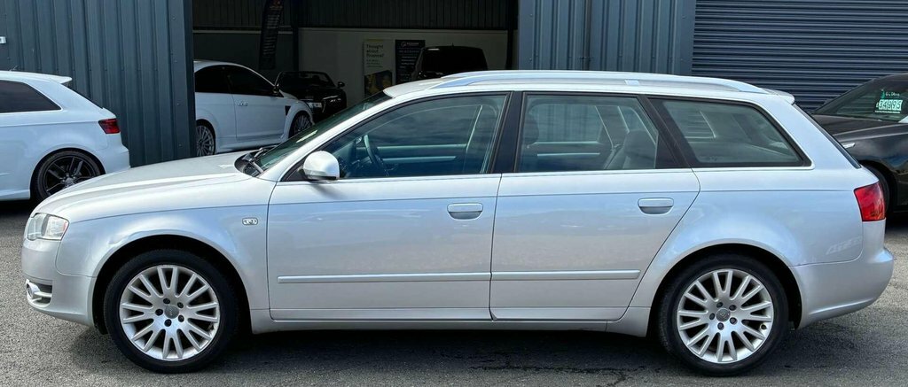Audi A4 Saloon 2.0 Tdi S Line Cvt 200757 Blue #4