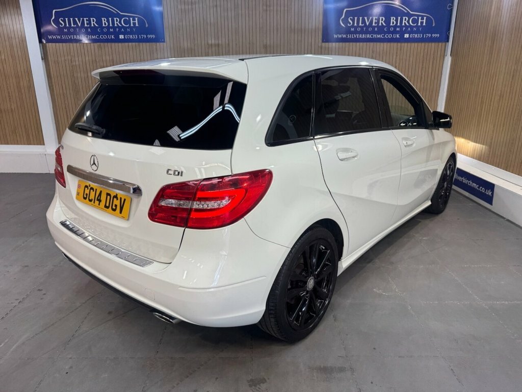 Mercedes-Benz B Class B180 Cdi Blueefficiency Sport White #6