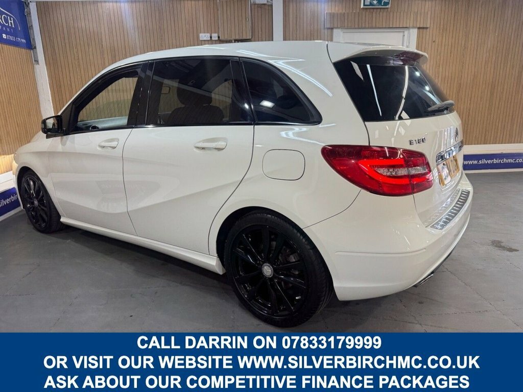 Mercedes-Benz B Class B180 Cdi Blueefficiency Sport White #4