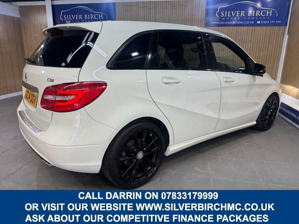 Mercedes-Benz B Class B180 Cdi Blueefficiency Sport White #5