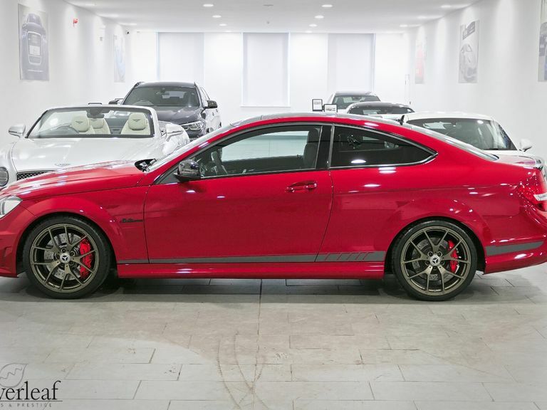 Mercedes-Benz C Class 2015 15 Mercedes Benz C63 Edition 507 Red #4