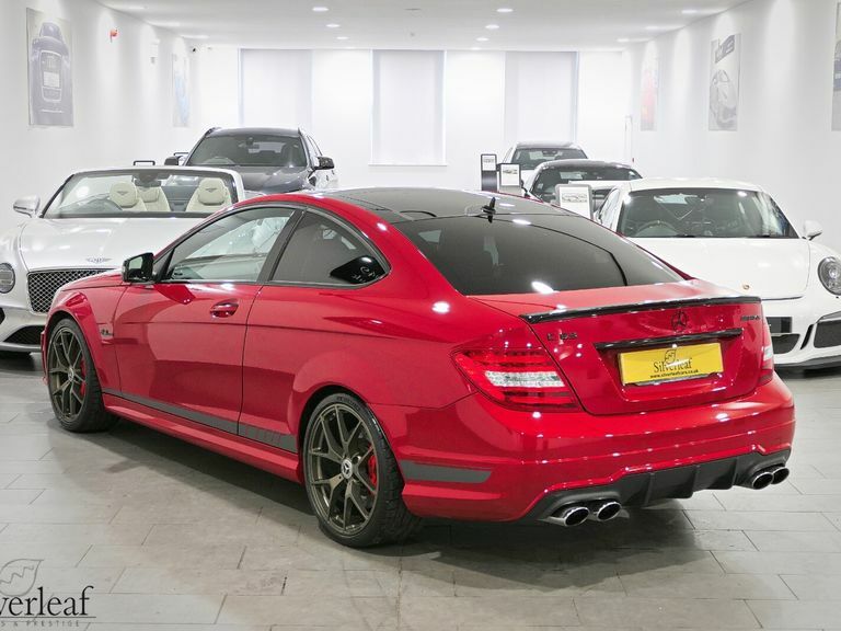 Mercedes-Benz C Class 2015 15 Mercedes Benz C63 Edition 507 Red #2