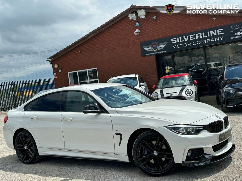 BMW 4 Series Gran Coupe 2L M Sport YG69LXX White