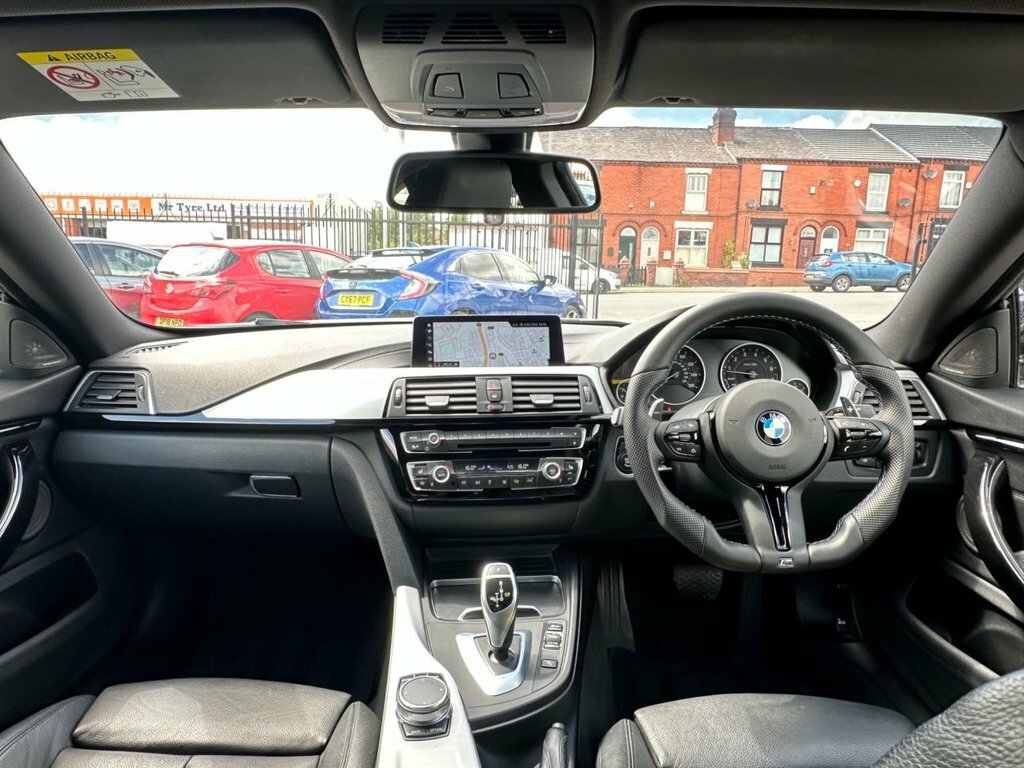 BMW 4 Series Gran Coupe 2L M Sport YG69LXX White #6