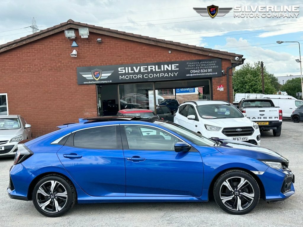 Honda Civic 1L Ex Blue #3