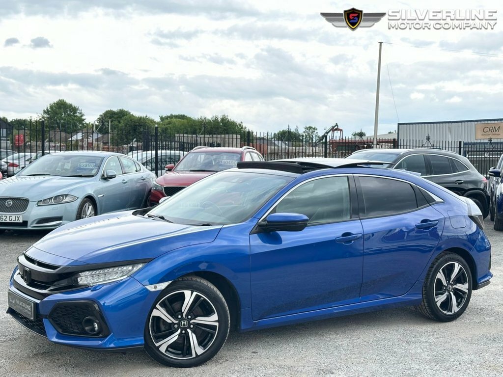 Honda Civic 1L Ex Blue #4