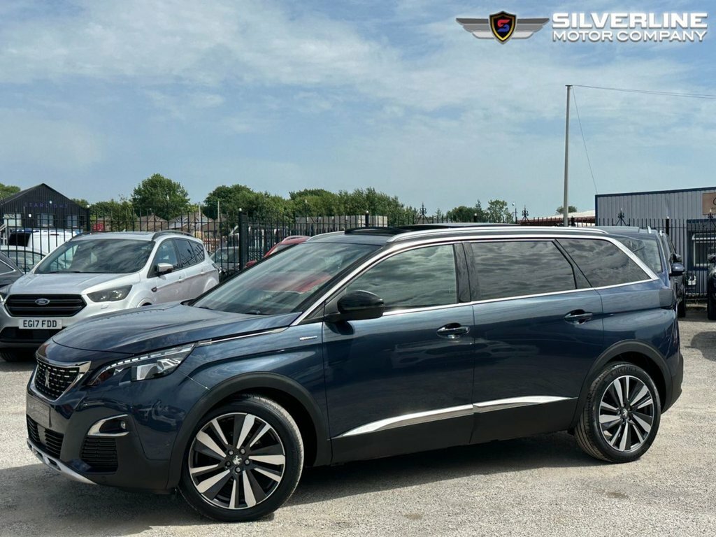 Peugeot 5008 1.5L Gt Line Premium AE69XOU Blue #4