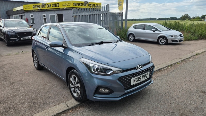 Hyundai I20 Mpi Se Blue #4