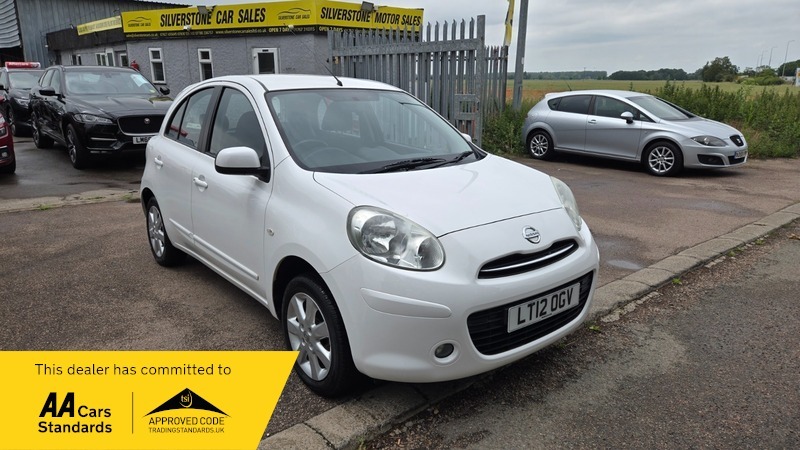 Nissan Micra Acenta White #2