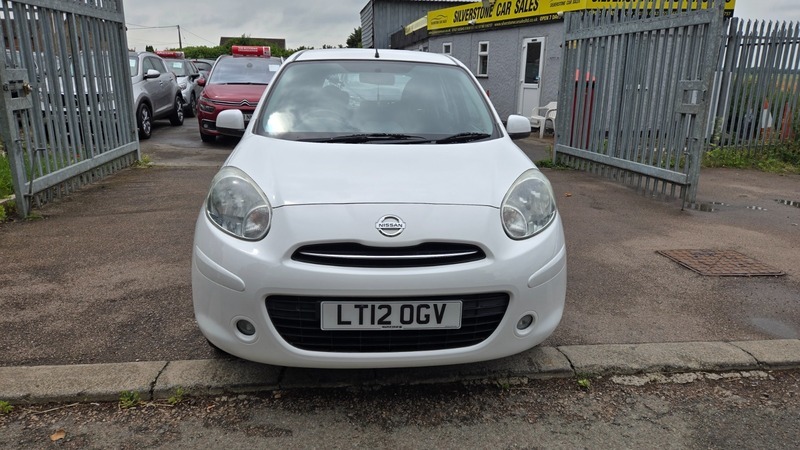 Nissan Micra Acenta White #3