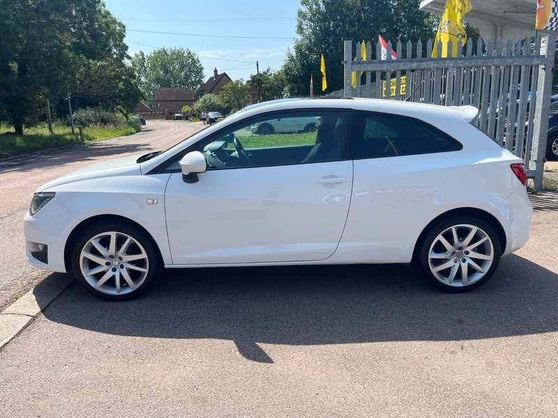 Seat Ibiza Tsi Fr White #6