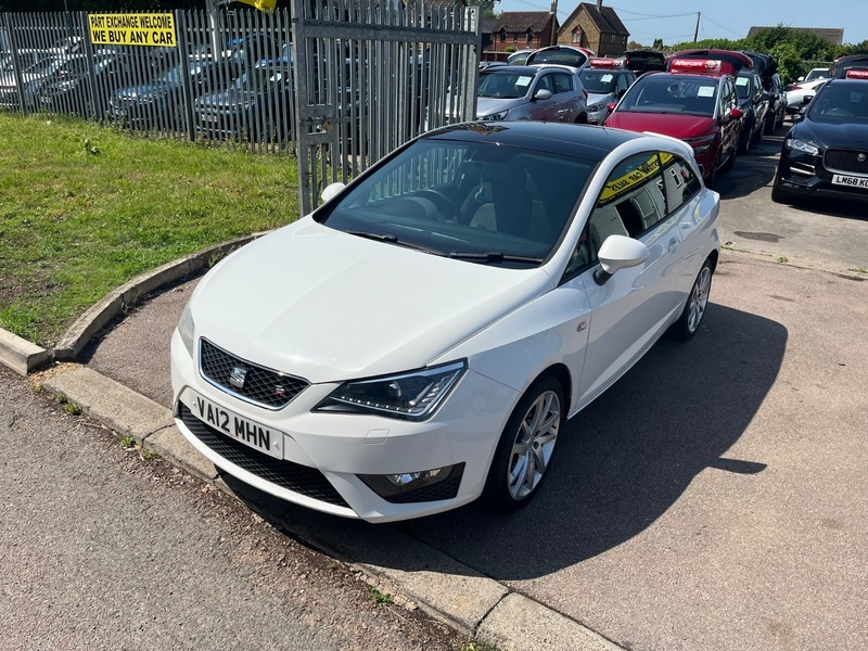 Seat Ibiza Tsi Fr White #5
