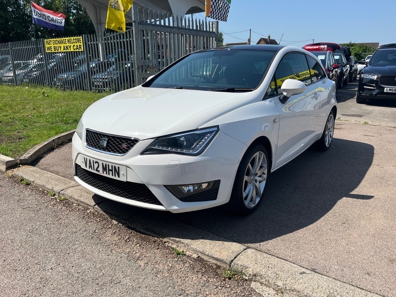 Seat Ibiza Tsi Fr White #4