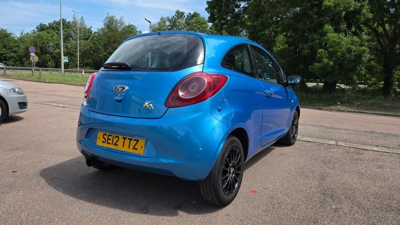 Ford KA 1.2 Edge Hatchback Euro 5 Ss Blue #10