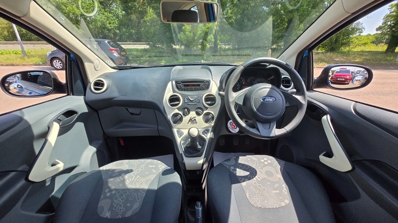 Ford KA 1.2 Edge Hatchback Euro 5 Ss Blue #22