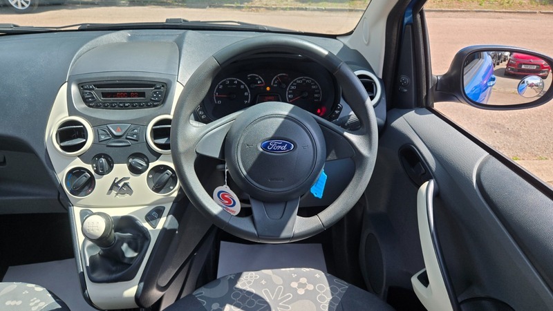 Ford KA 1.2 Edge Hatchback Euro 5 Ss Blue #30