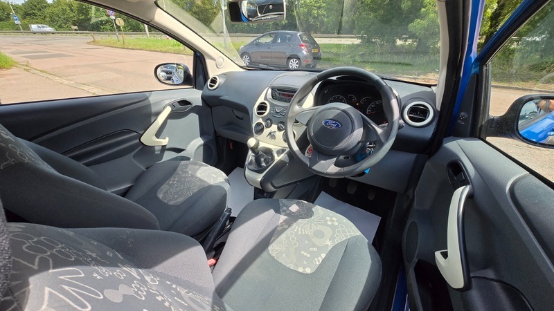 Ford KA 1.2 Edge Hatchback Euro 5 Ss Blue #17