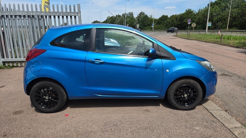 Ford KA 1.2 Edge Hatchback Euro 5 Ss Blue #8