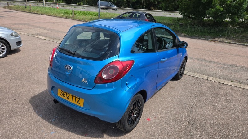 Ford KA 1.2 Edge Hatchback Euro 5 Ss Blue #12