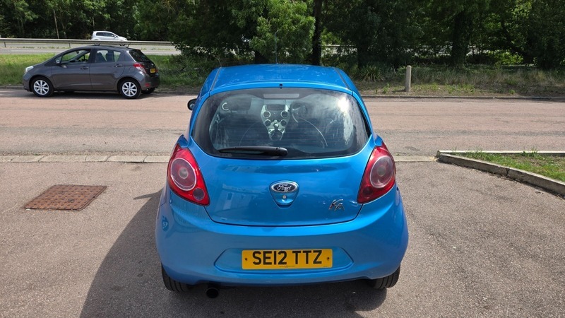 Ford KA 1.2 Edge Hatchback Euro 5 Ss Blue #14