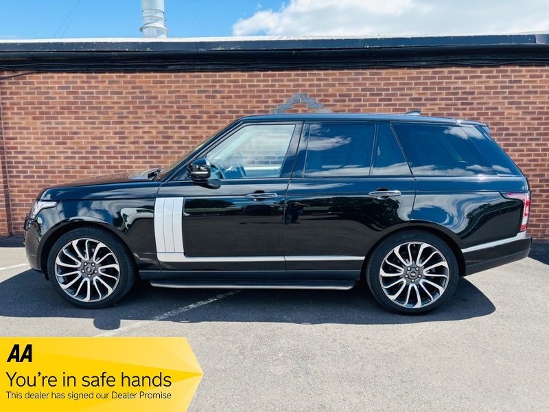 Land Rover Range Rover Tdv6 Vogue Se Black #6