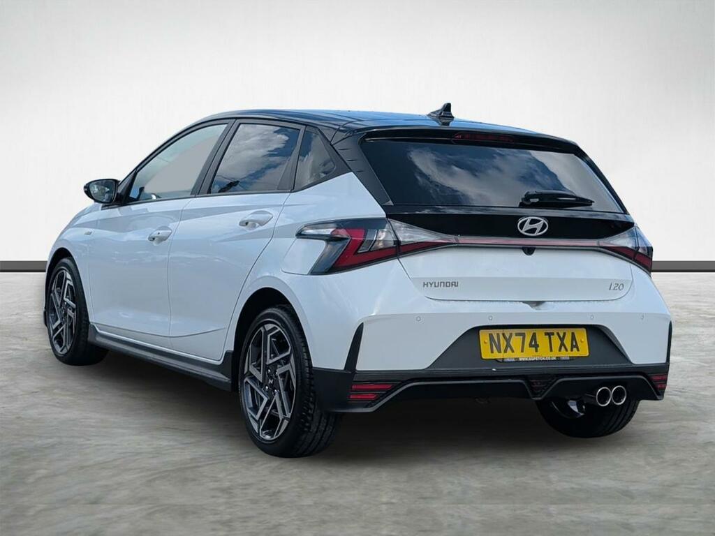 Hyundai I20 1.0 T-gdi N Line S Euro 6 S S NX74TXA White #5