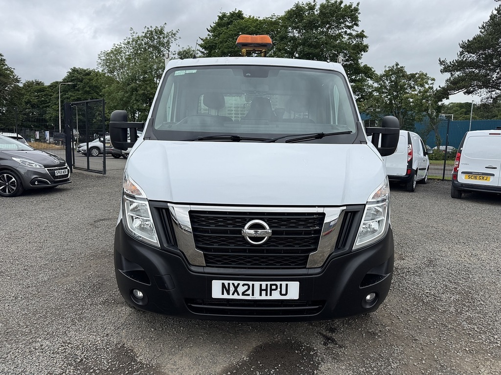Nissan NV400 Tekna 35 2.3Dci 150 L3 Lwb Alloy Dropside White