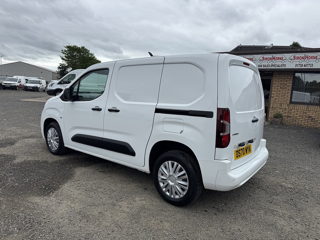 Vauxhall Combo 2300 L1 H1 Sportive 1.6Cdti 100Ps White #6