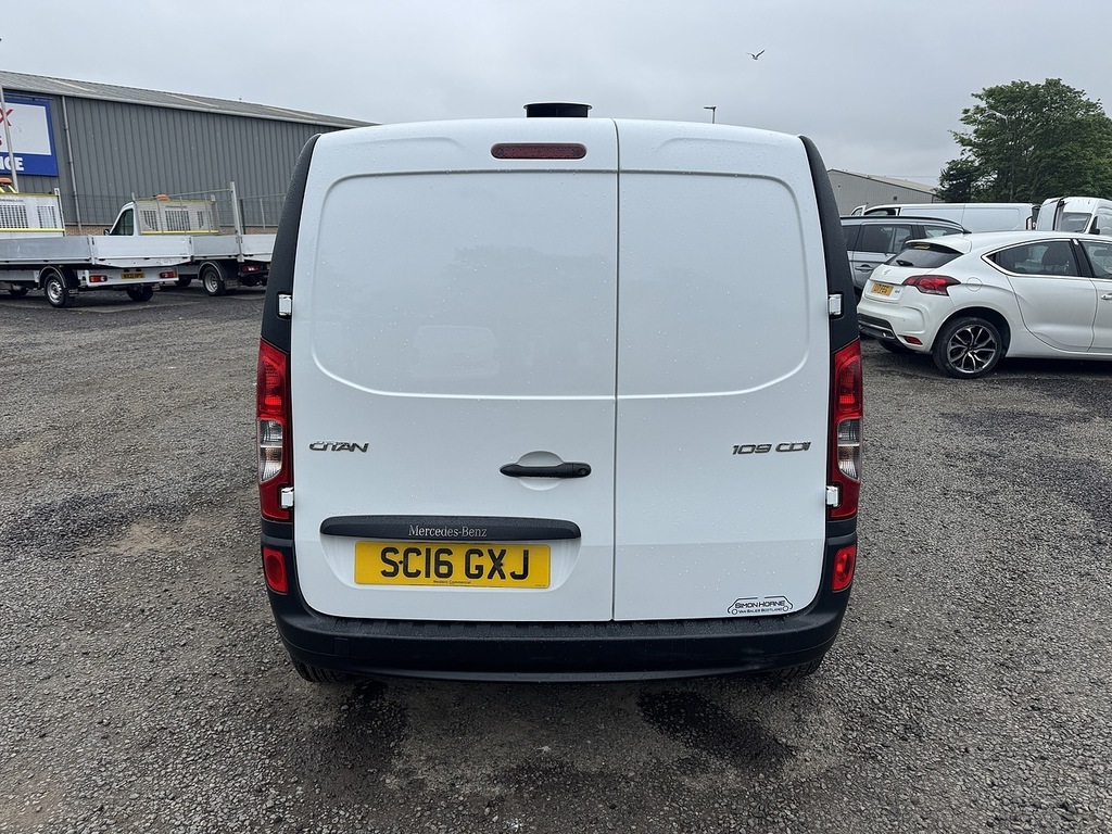 Mercedes-Benz CITAN 109 Cdi Blueefficiency White #6
