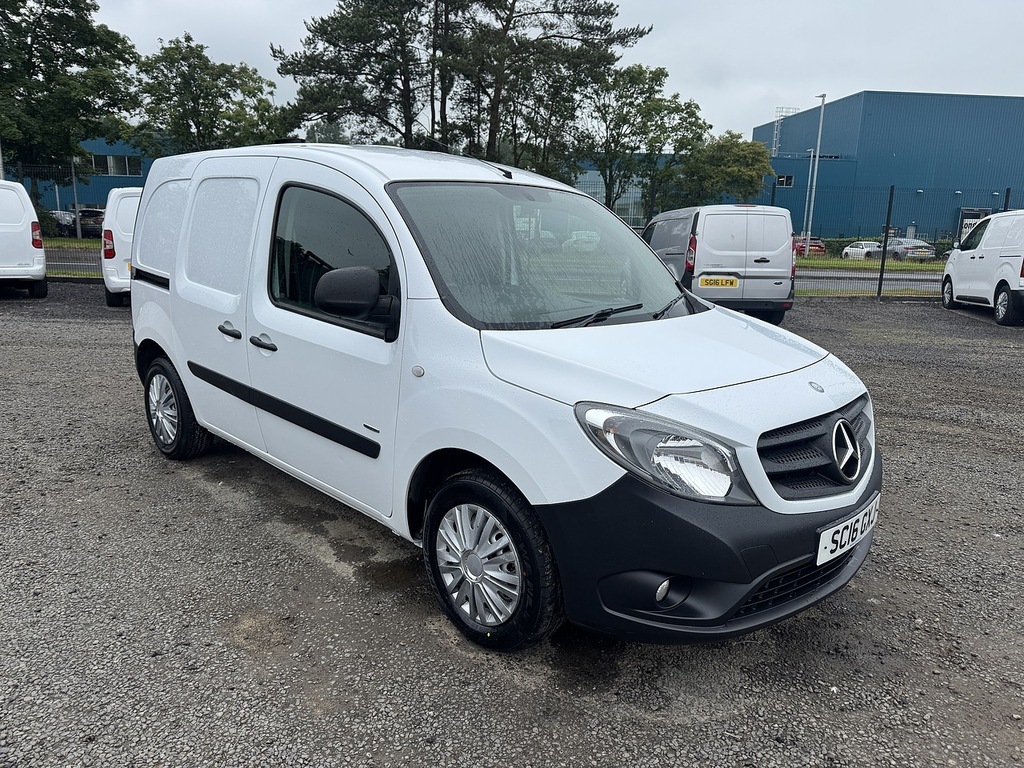 Mercedes-Benz CITAN 109 Cdi Blueefficiency White #3