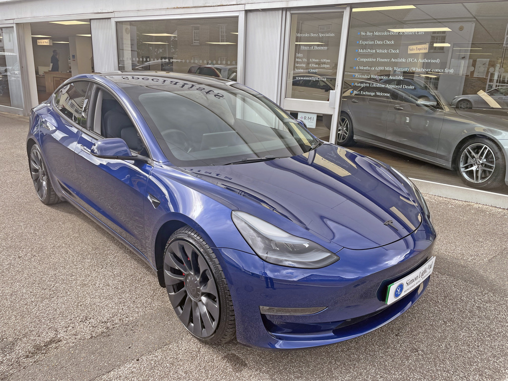 Tesla Model 3 Dual Motor Performance 4Wde Performanc White #15