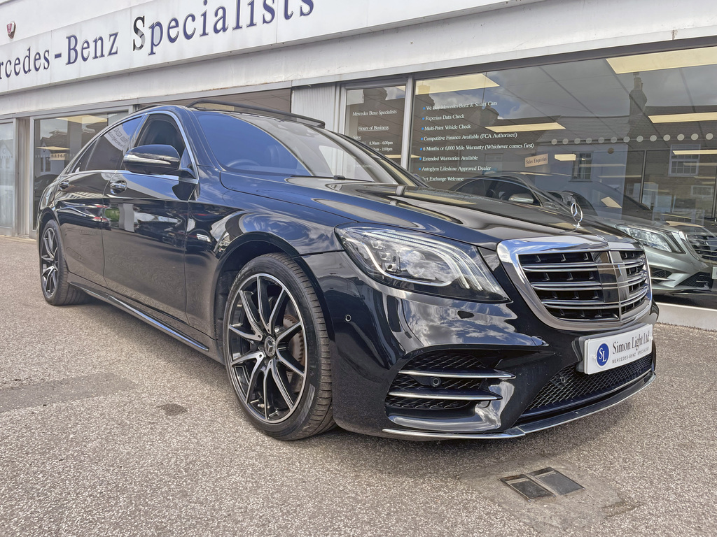 Mercedes-Benz S Class S350d L Amg Line Premium 9G-tronic Black #22