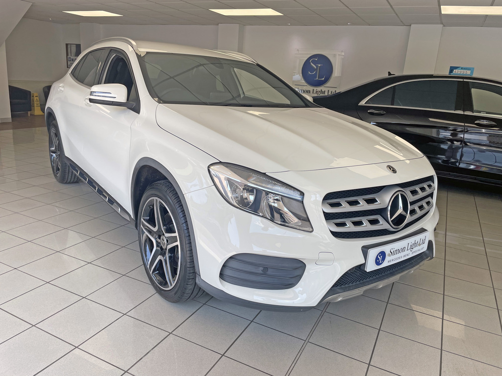 Mercedes-Benz GLA Class Gla220d Amg Line 4-Matic Eu6 White