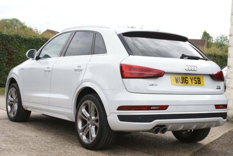 Audi Q3 2.0 Tdi 184 Quattro S Line Plus S Tronic J33NBD White #4