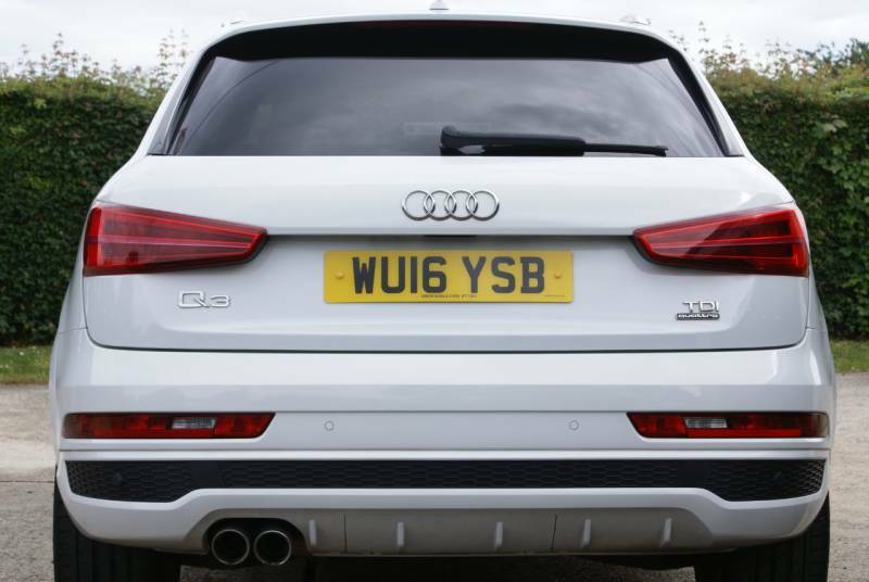 Audi Q3 2.0 Tdi 184 Quattro S Line Plus S Tronic J33NBD White #6