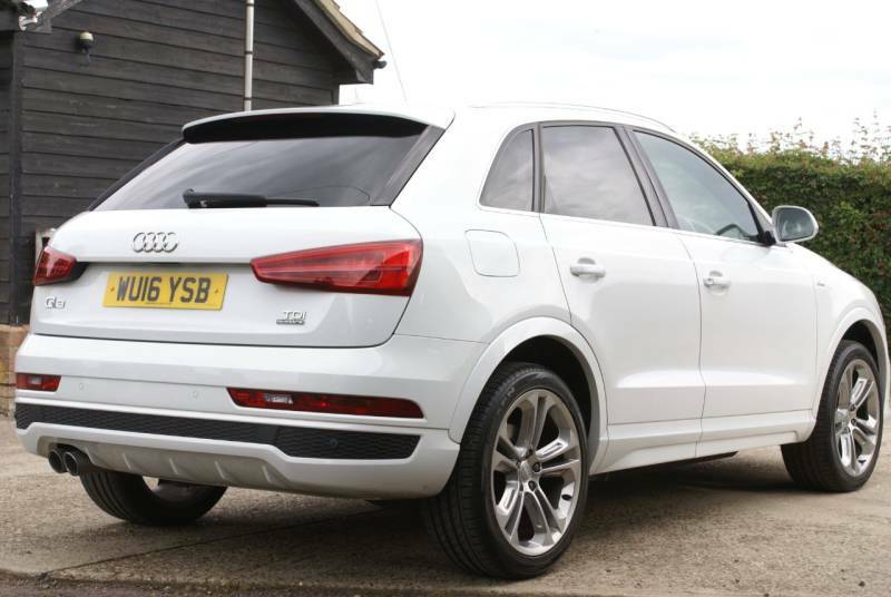 Audi Q3 2.0 Tdi 184 Quattro S Line Plus S Tronic J33NBD White #3