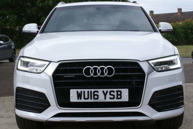 Audi Q3 2.0 Tdi 184 Quattro S Line Plus S Tronic J33NBD White #5